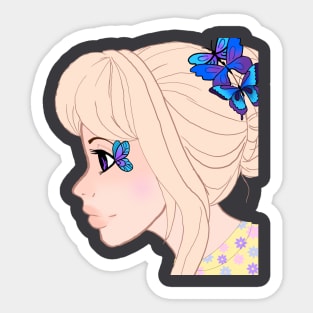 Butterfly beauty Sticker